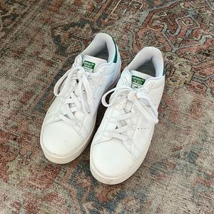 PLATFORM STAN SMITH BONEGA SHOES, size 6.5
